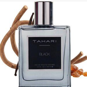 Tahari Black for Men 3.4 oz 100ml Eau De Toilette EDT Spray New Sealed